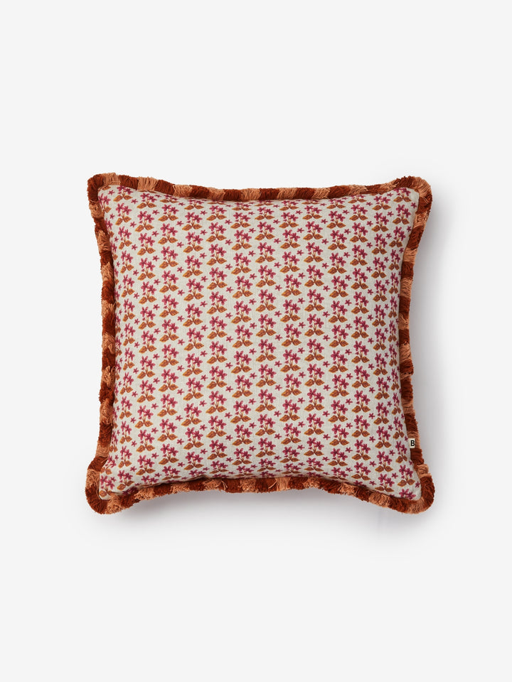 Petit Madeline Pink Linen Cushion