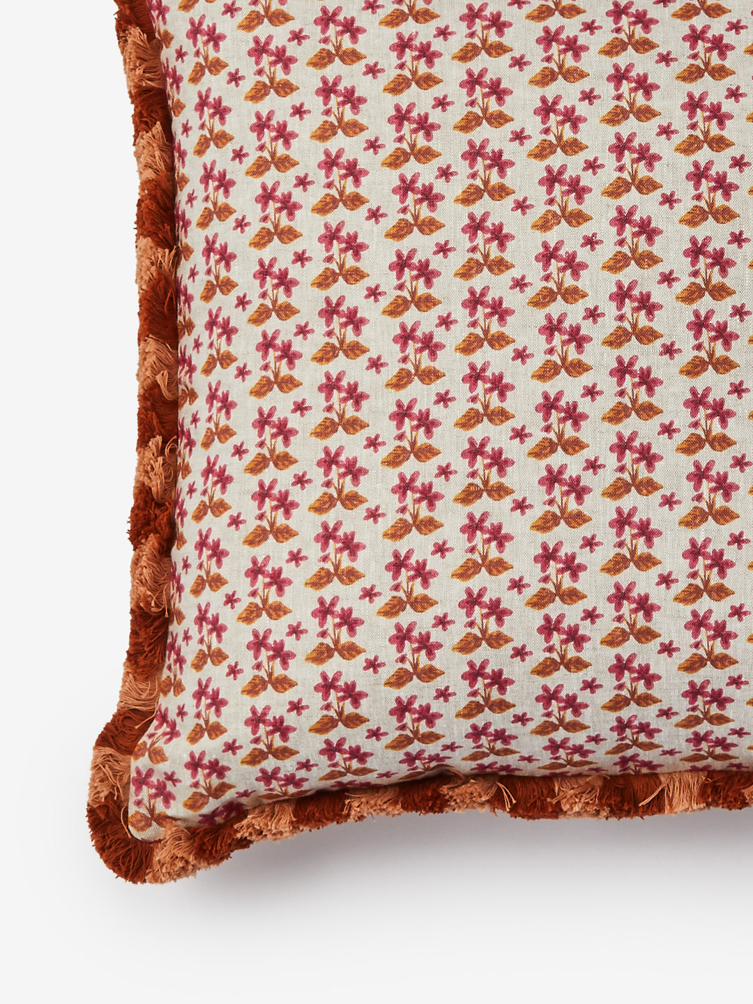 Petit Madeline Pink Linen Cushion