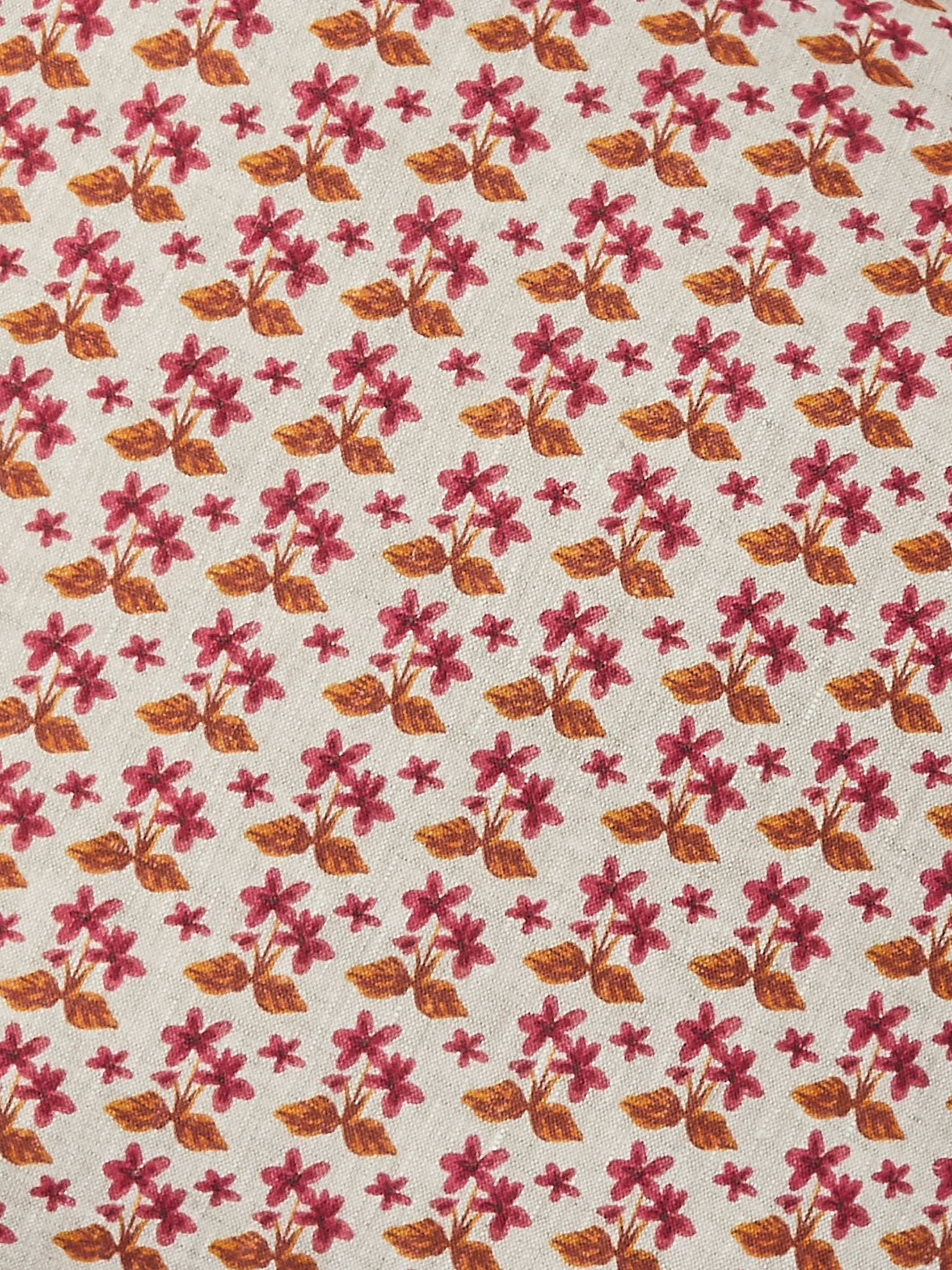 Petit Madeline Pink Linen Cushion - Almost Perfect