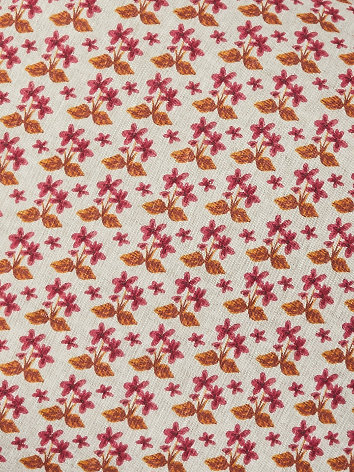 Petit Madeline Pink Linen Cushion