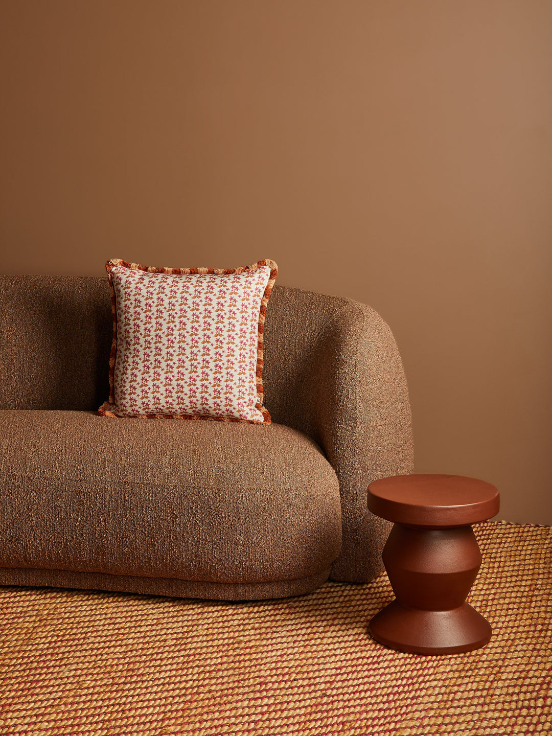 Petit Madeline Pink Linen Cushion