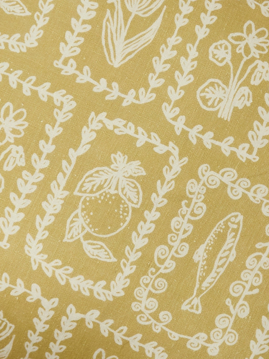 Petra Ecru Linen Cushion