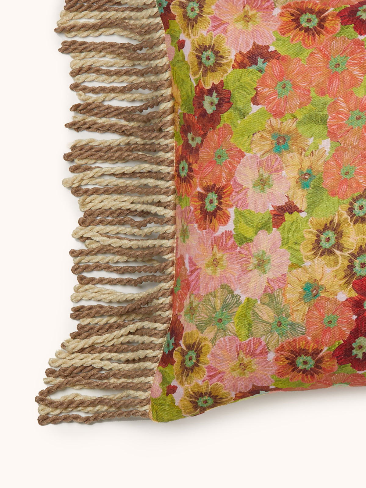 Primrose Sunset Linen Cushion