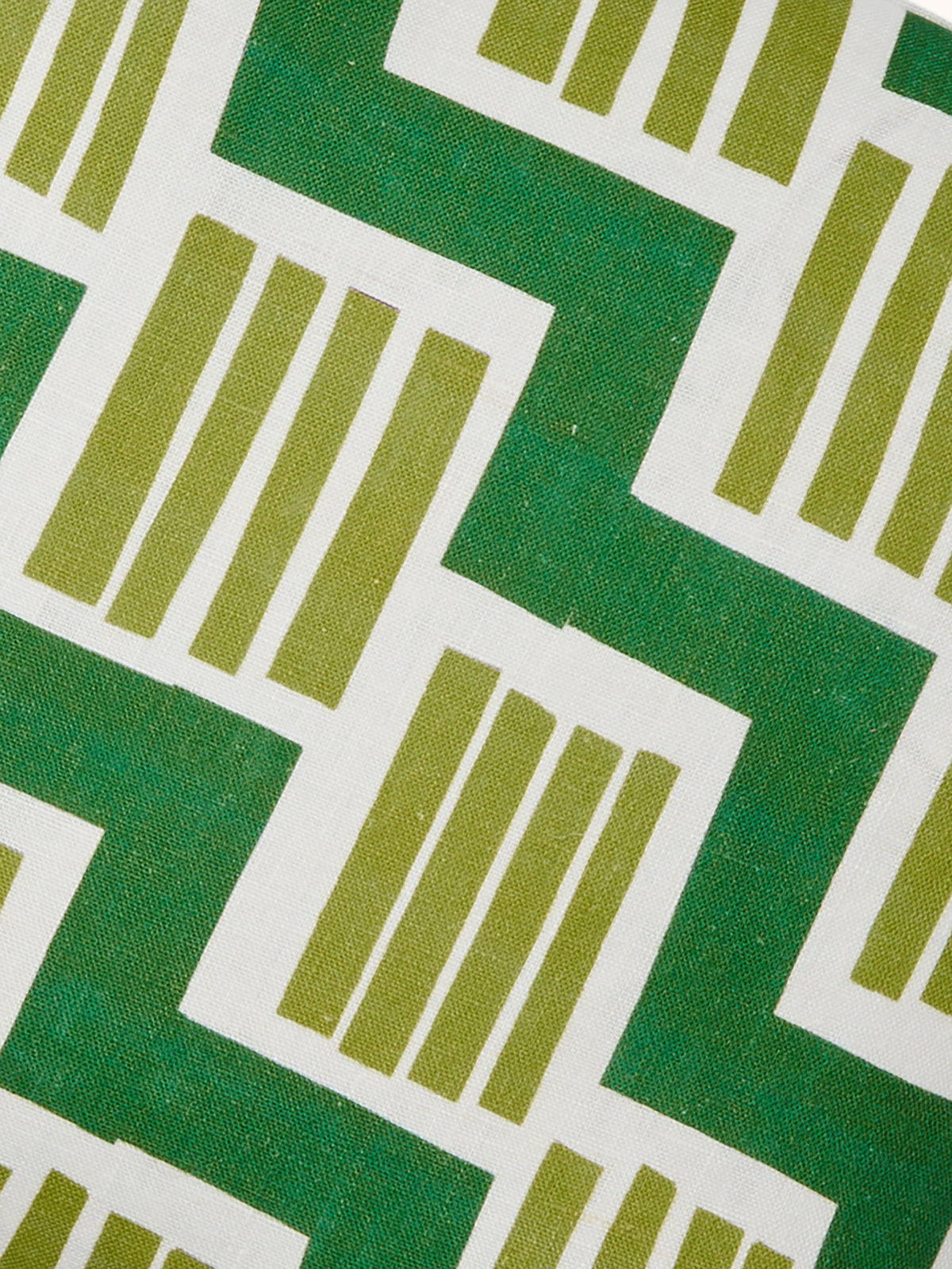 Rosemary Green Linen Cushion