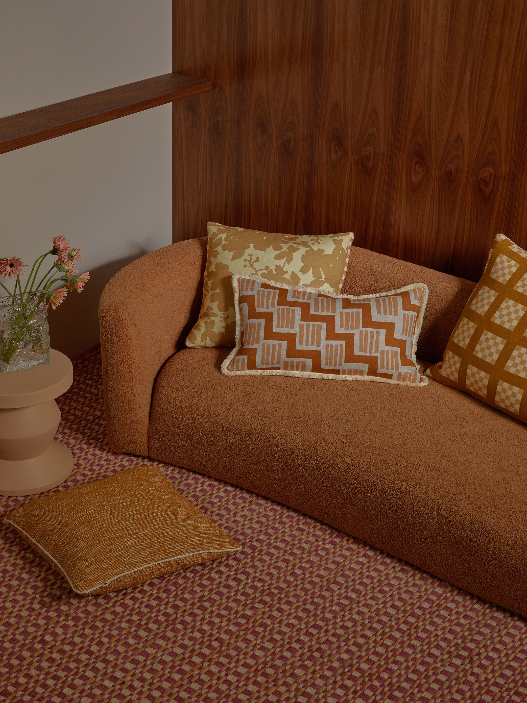 Meadowlands Wheat Linen Cushion