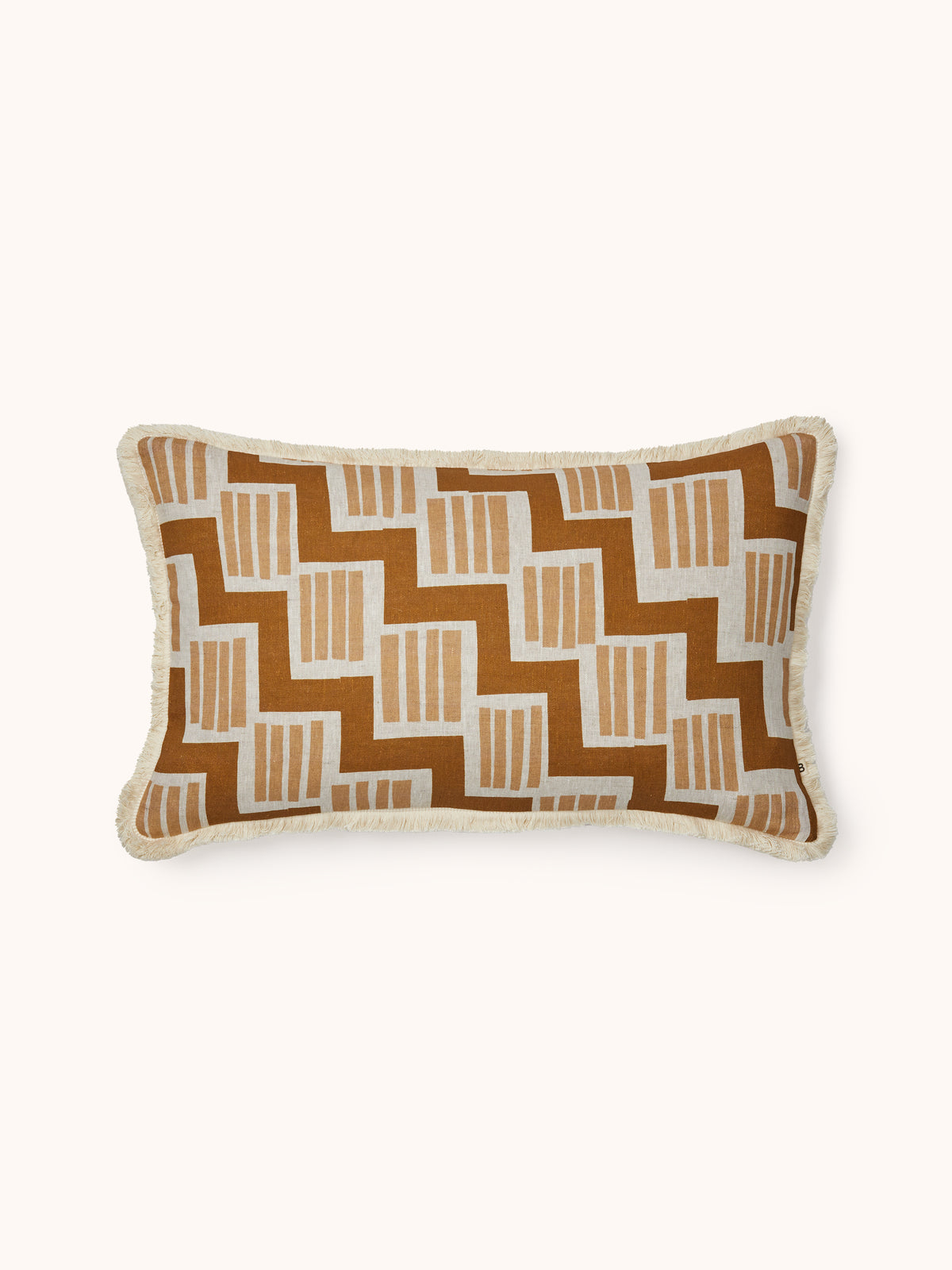 Rosemary Tan Linen Cushion