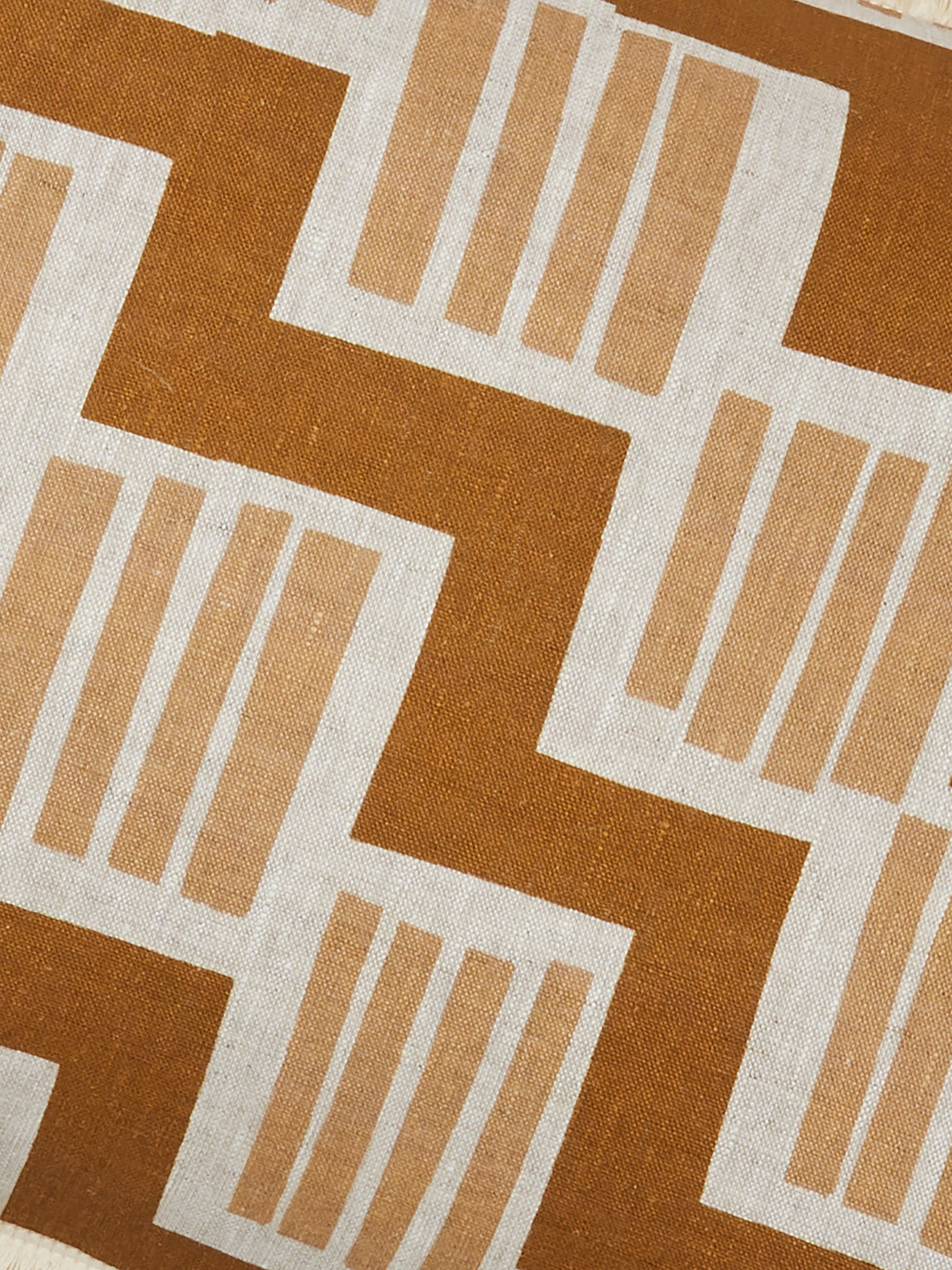 Rosemary Tan Linen Cushion