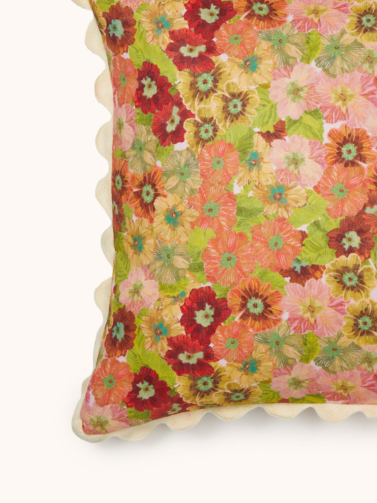 Primrose Sunset Linen Cushion