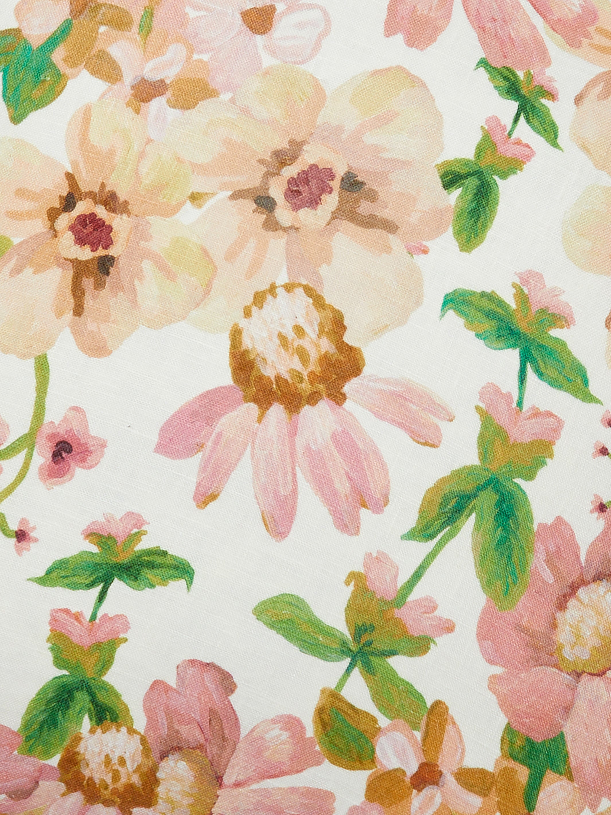 Prairie Pink Linen Cushion