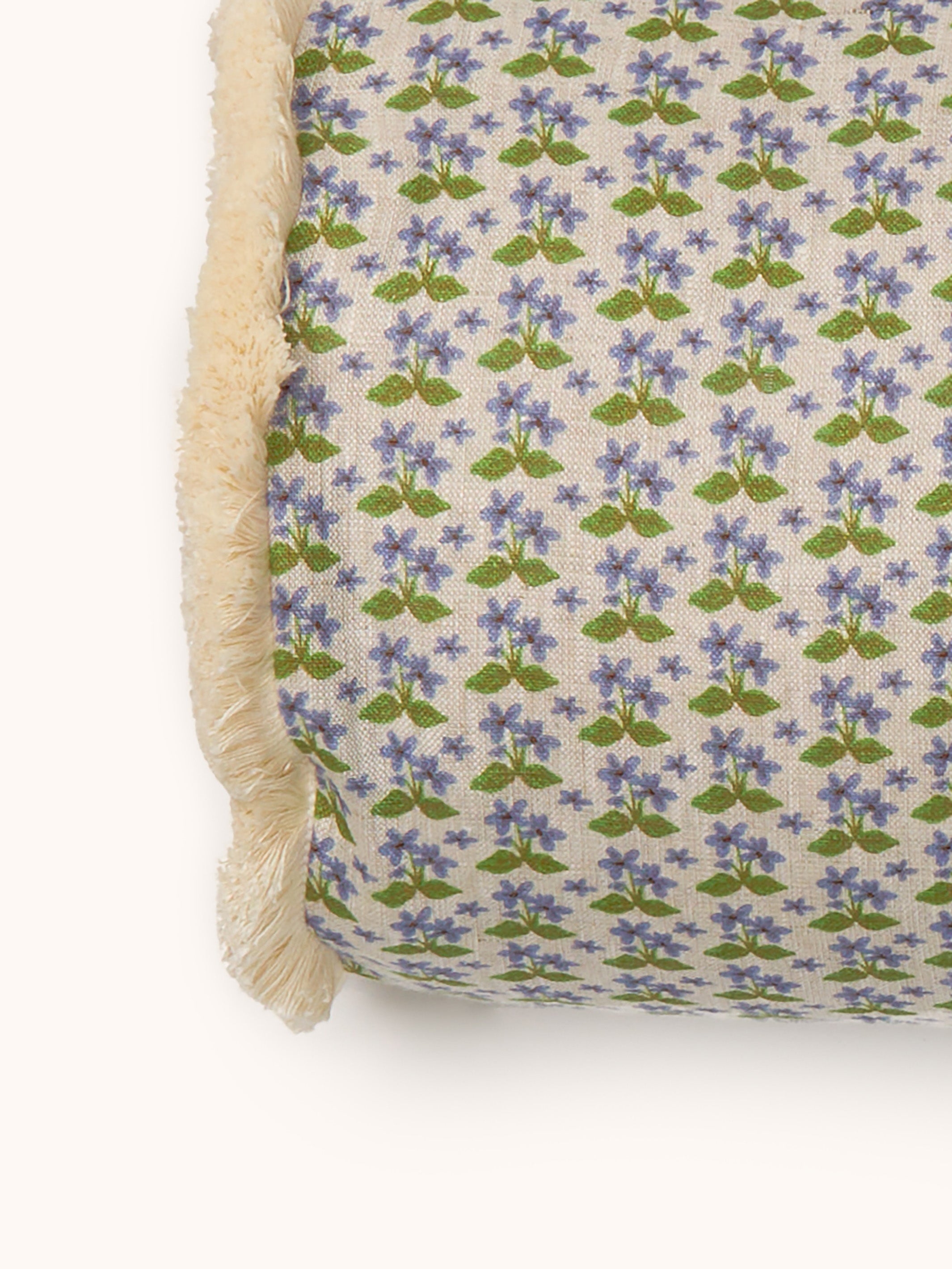 Petit Madeline Blue Linen Cushion