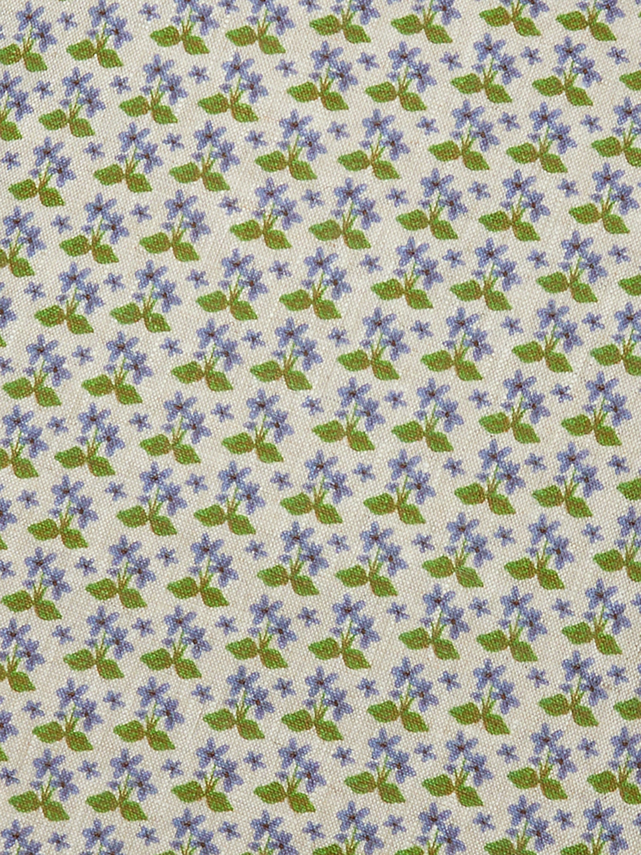 Petit Madeline Blue Linen Cushion