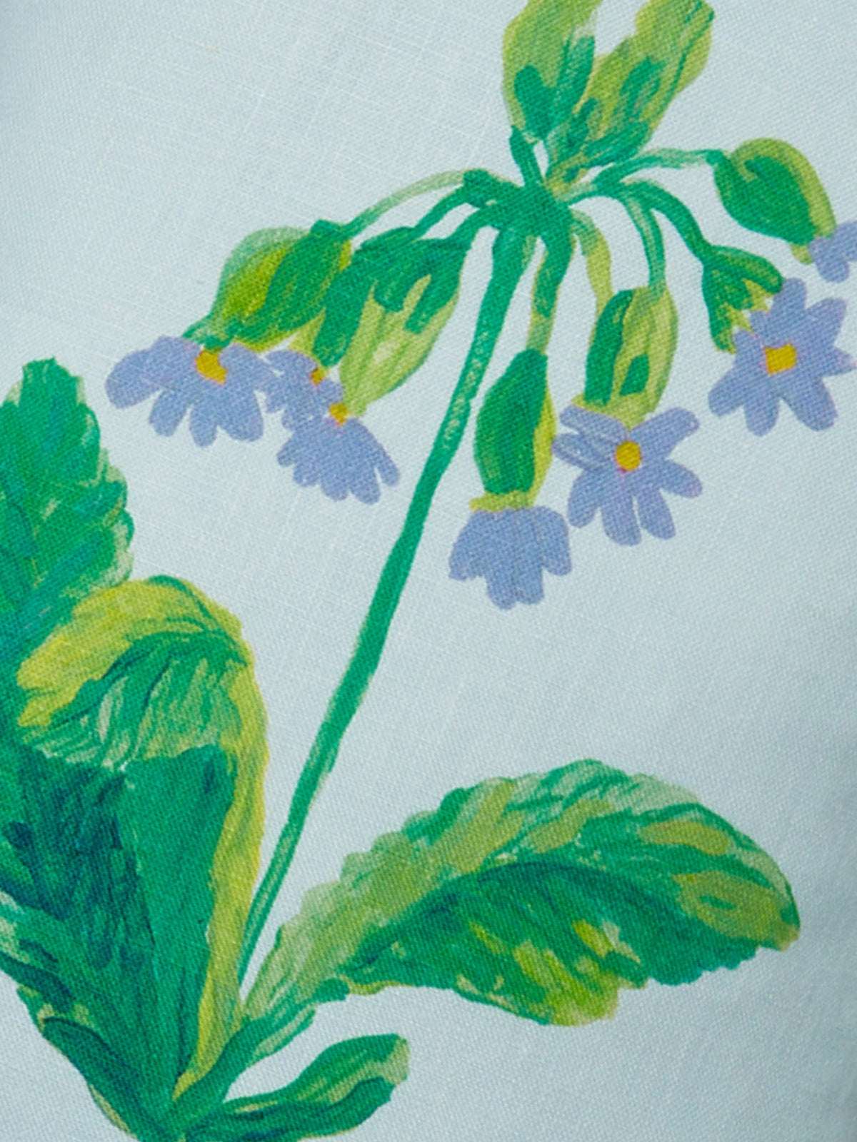 Lea Blue Linen Cushion