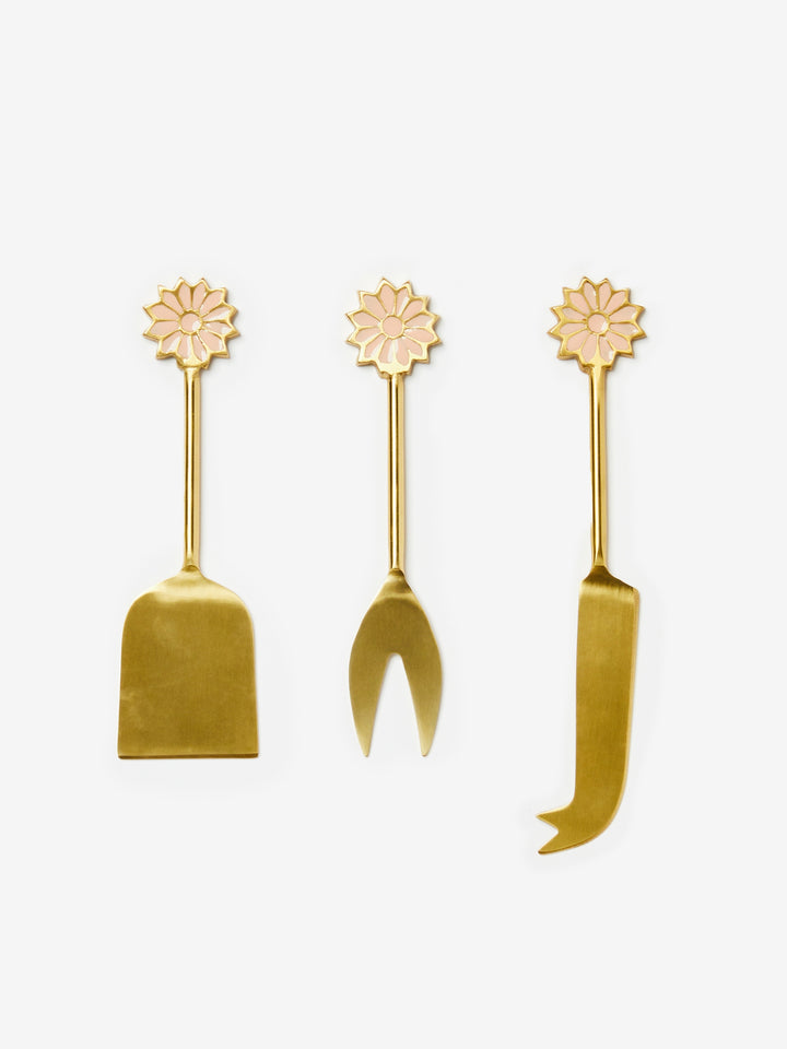 Petal Pink Cheese Knife Set - Almost Perfect