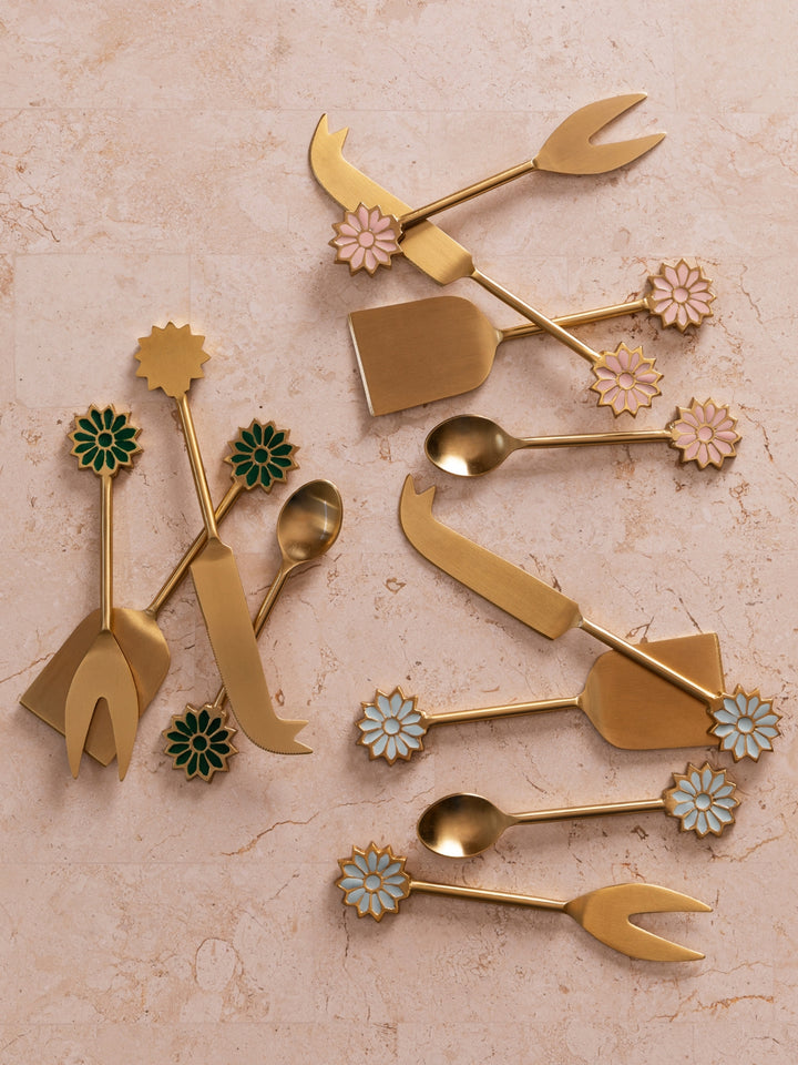 Petal Emerald Teaspoon - Almost Perfect