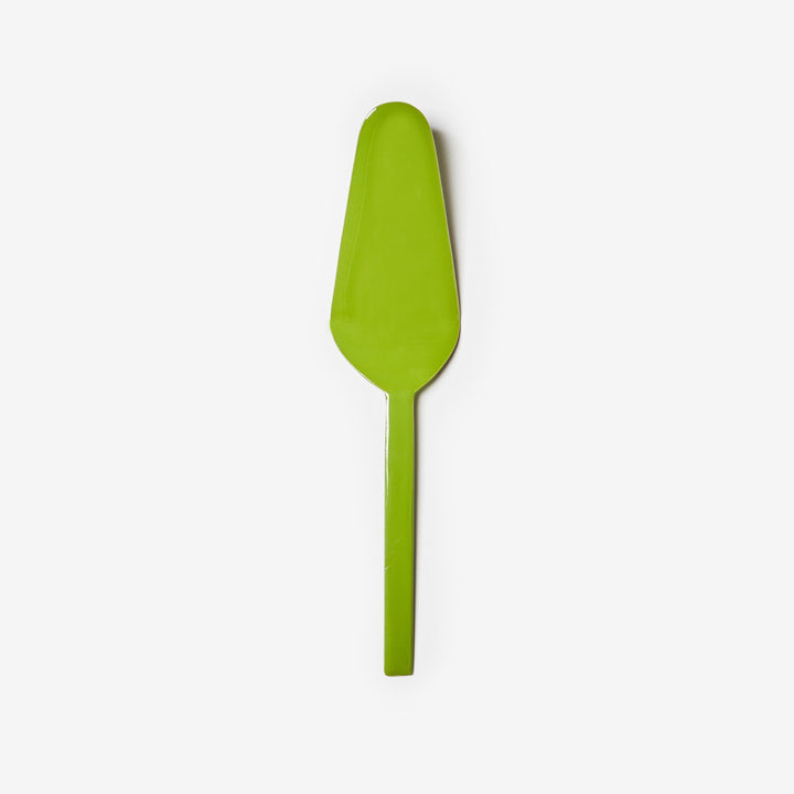 Enamel Sage Cake Server