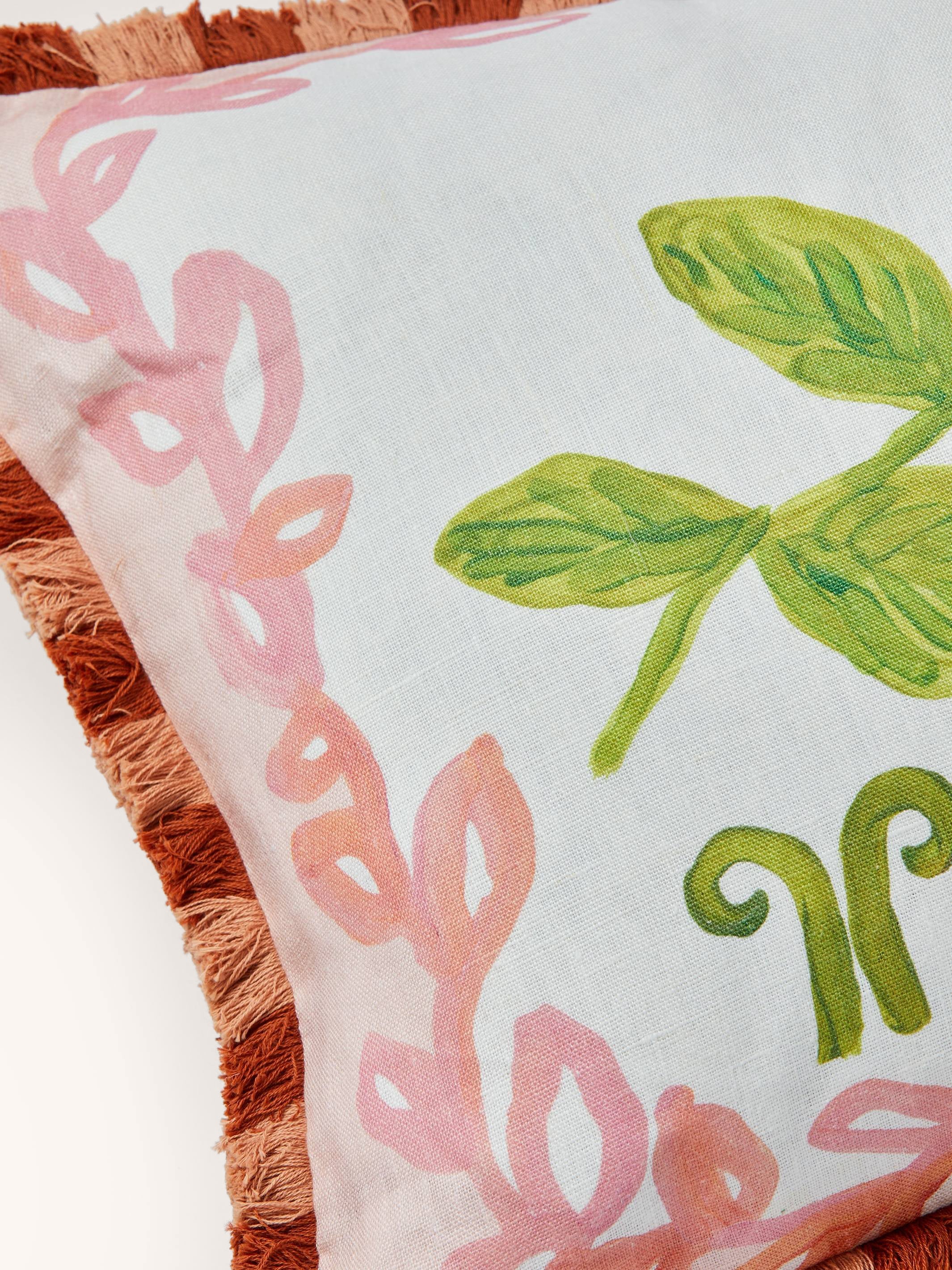 Aries Zodiac Linen Cushion