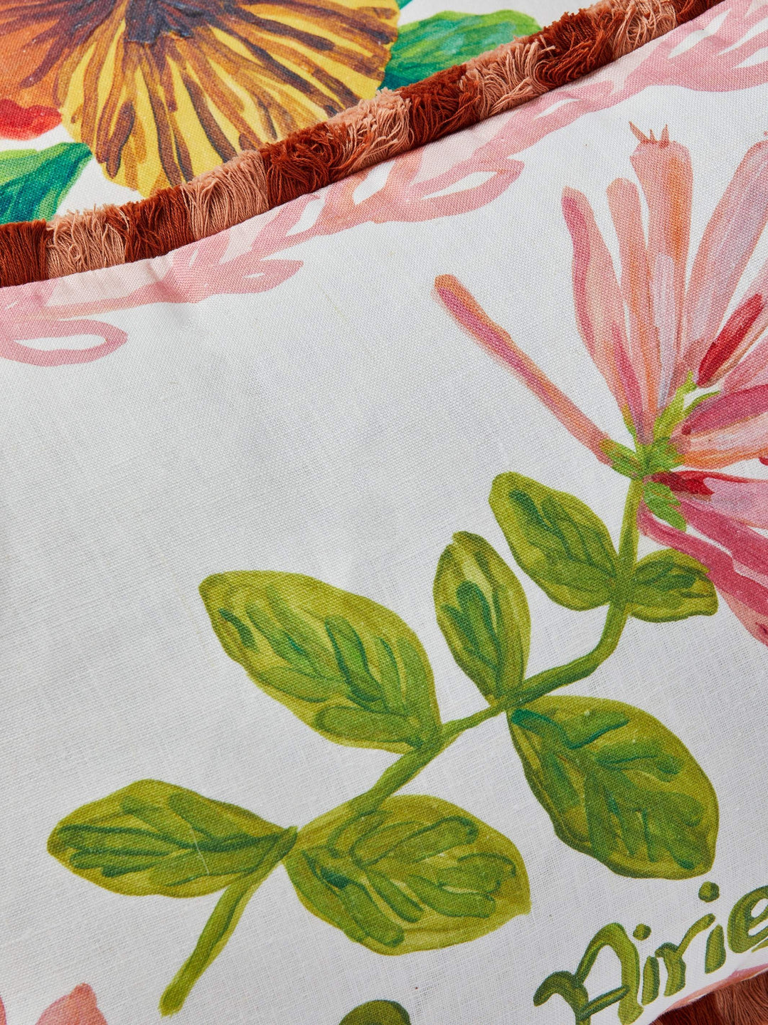 Aries Zodiac Linen Cushion