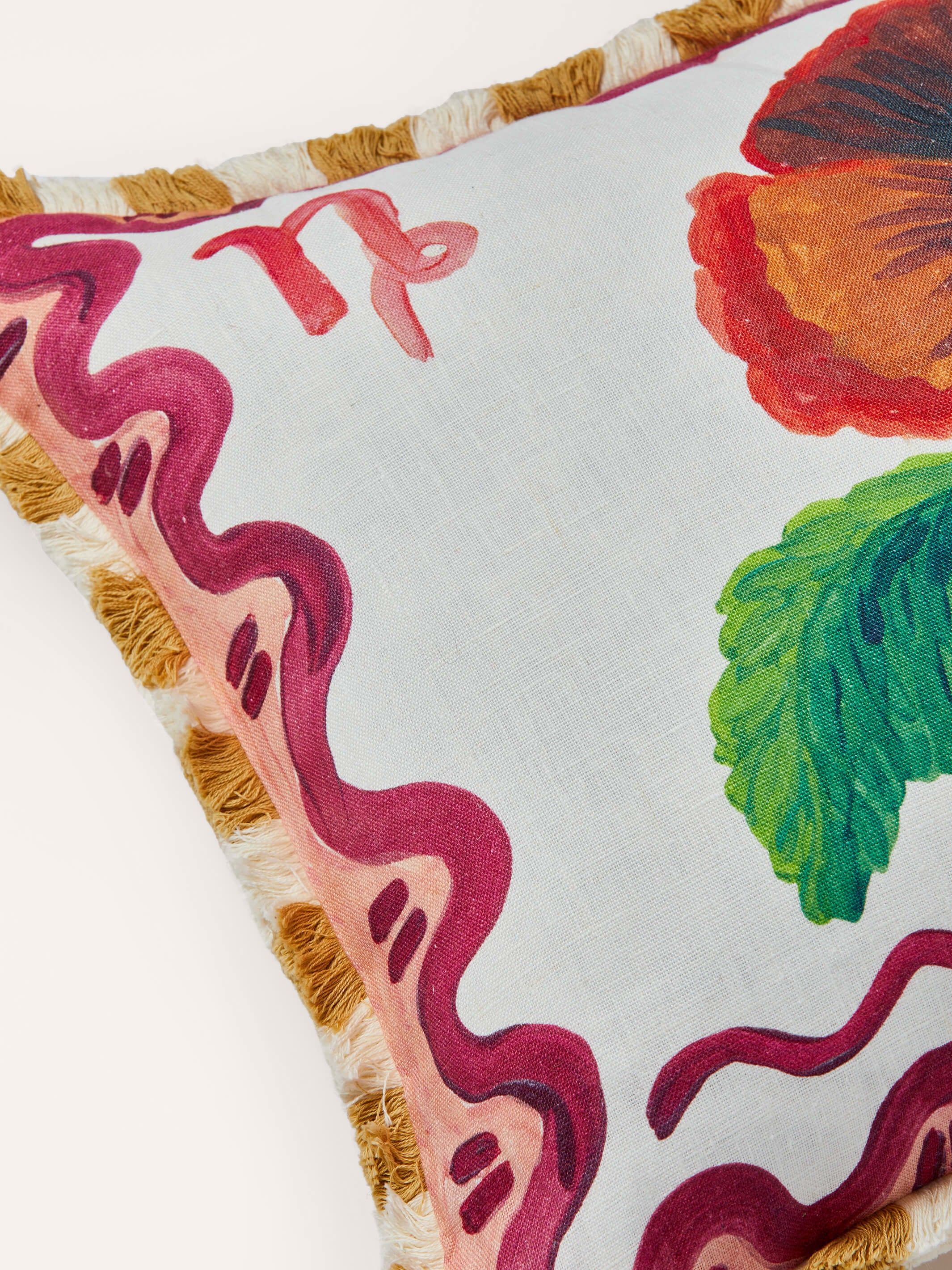 Capricorn Zodiac Linen Cushion - Almost Perfect