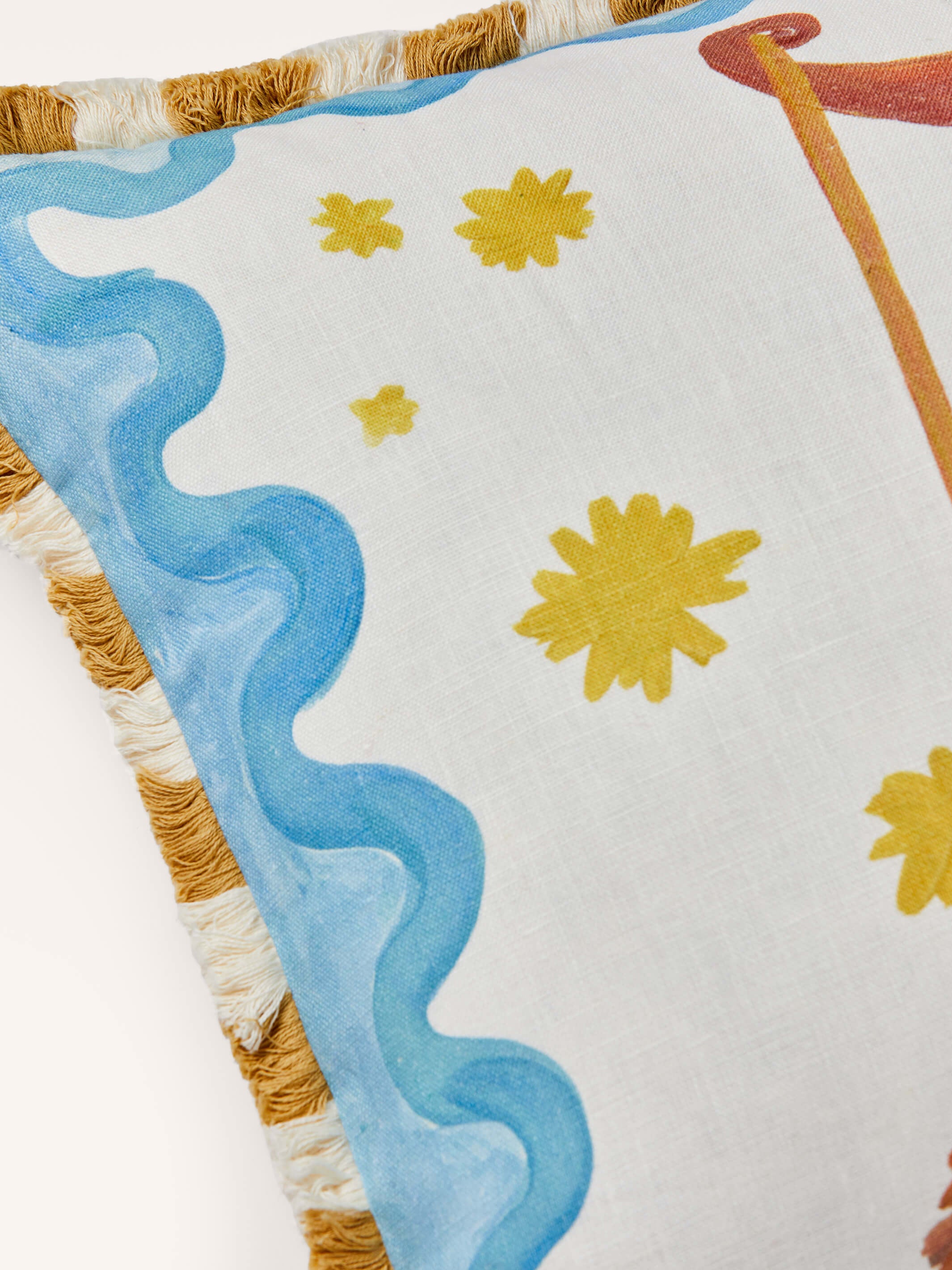 Sagittarius Zodiac Linen Cushion