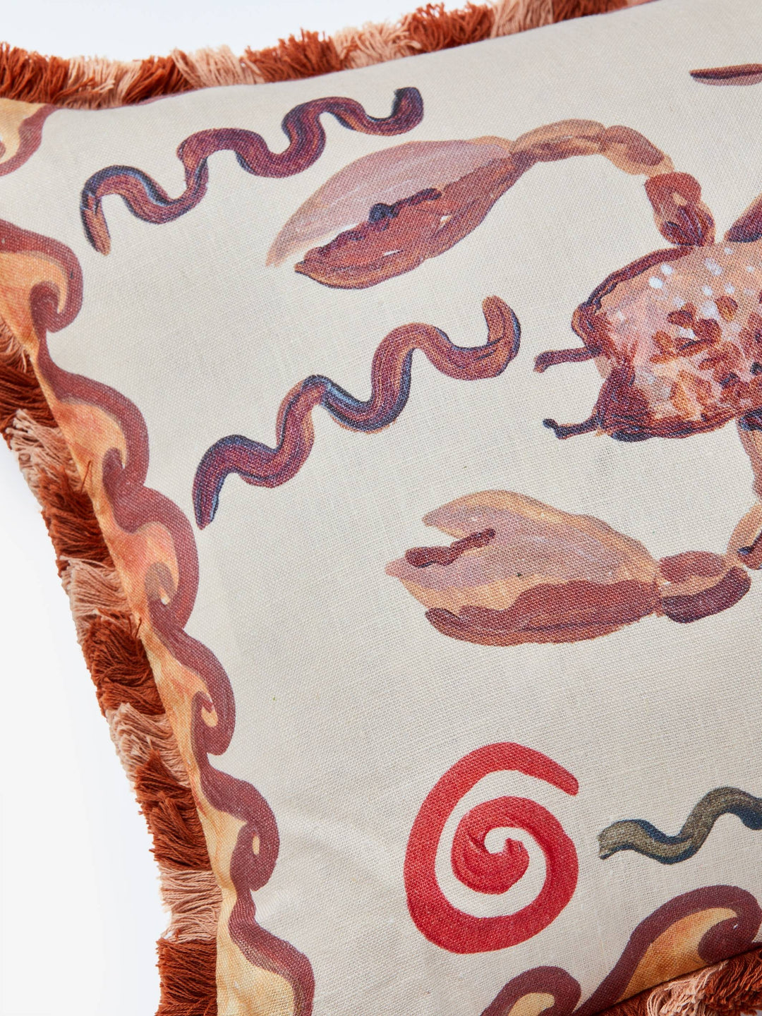 Scorpio Zodiac Linen Cushion