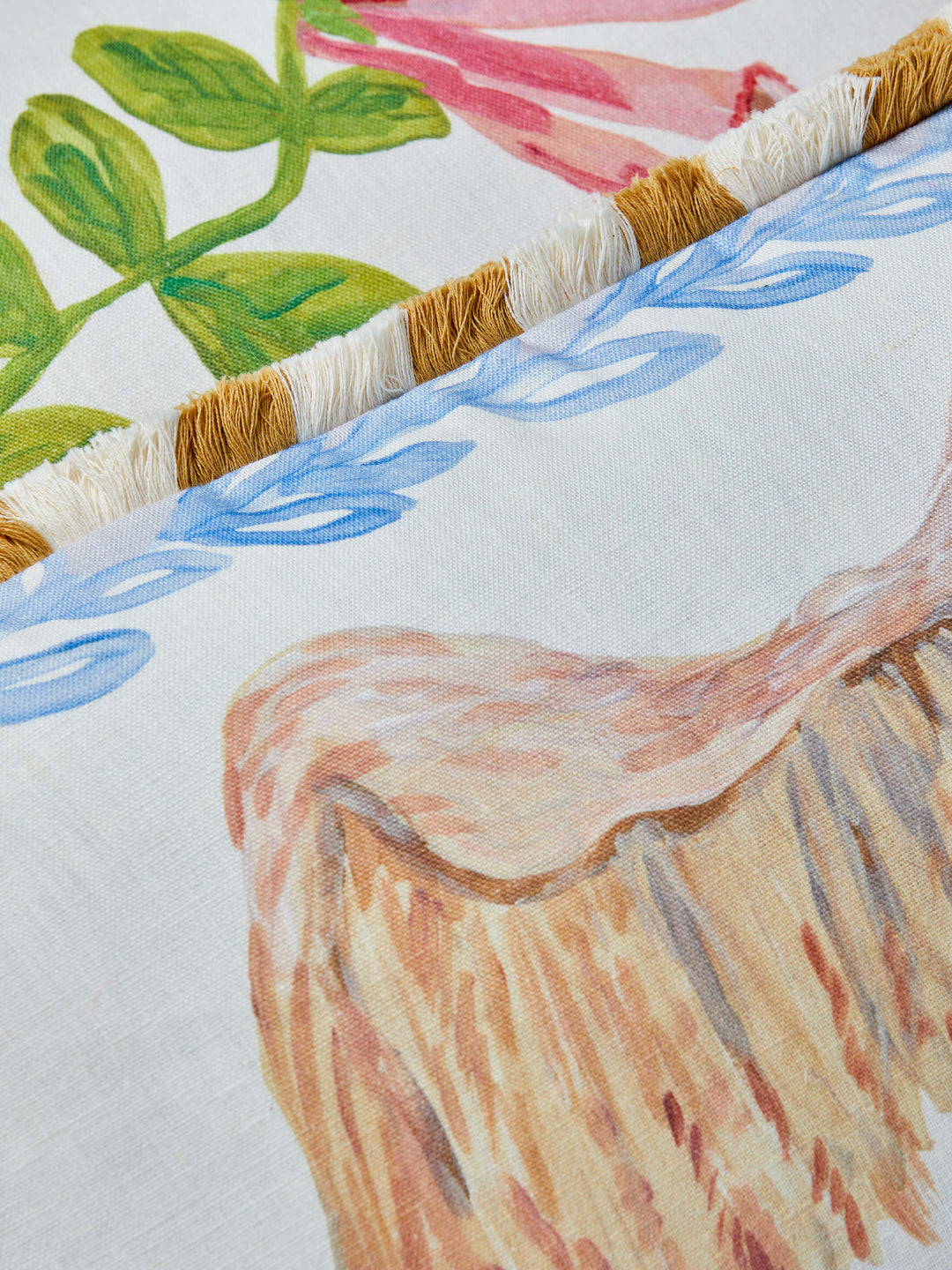 Virgo Zodiac Linen Cushion