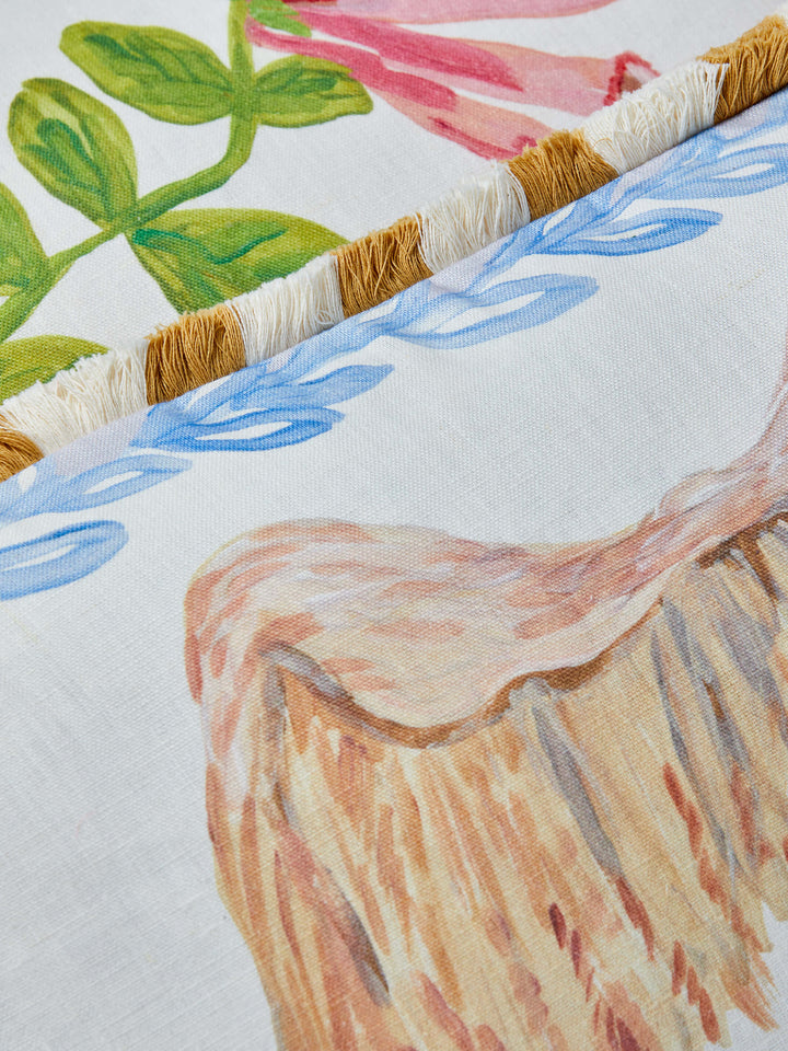 Virgo Zodiac Linen Cushion