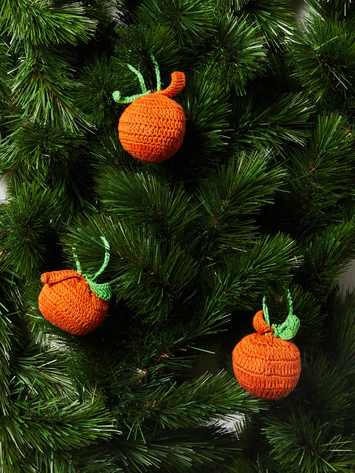 Christmas Decoration Set - Orange