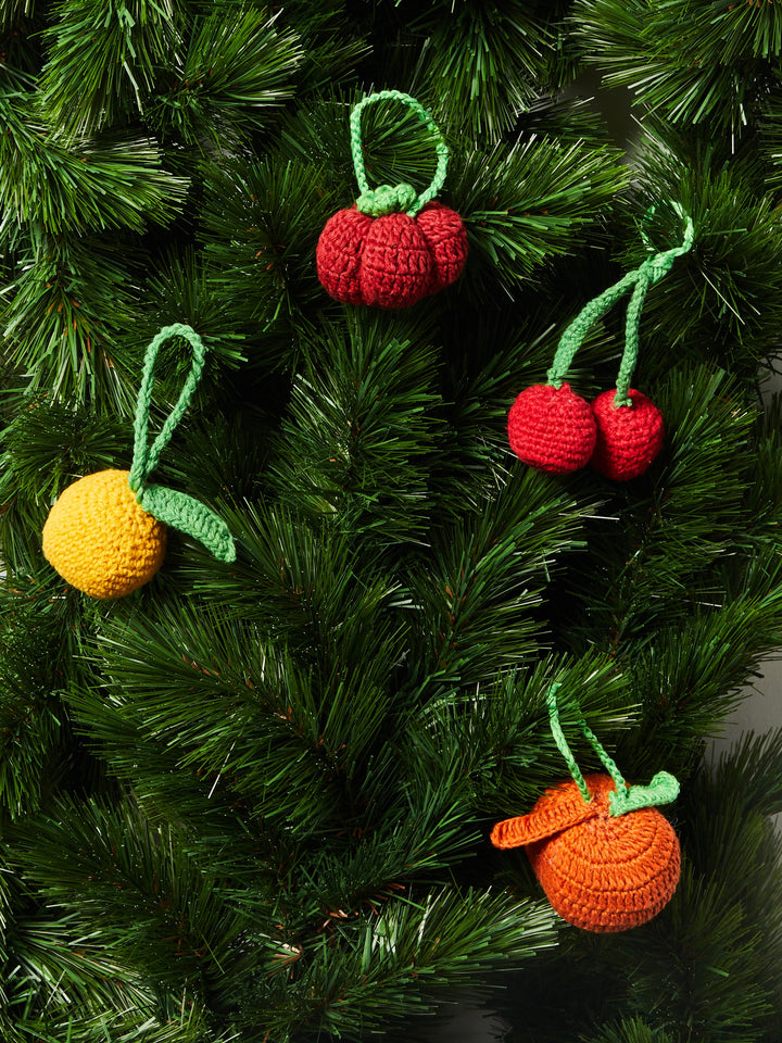 Christmas Decoration Set - Cherries