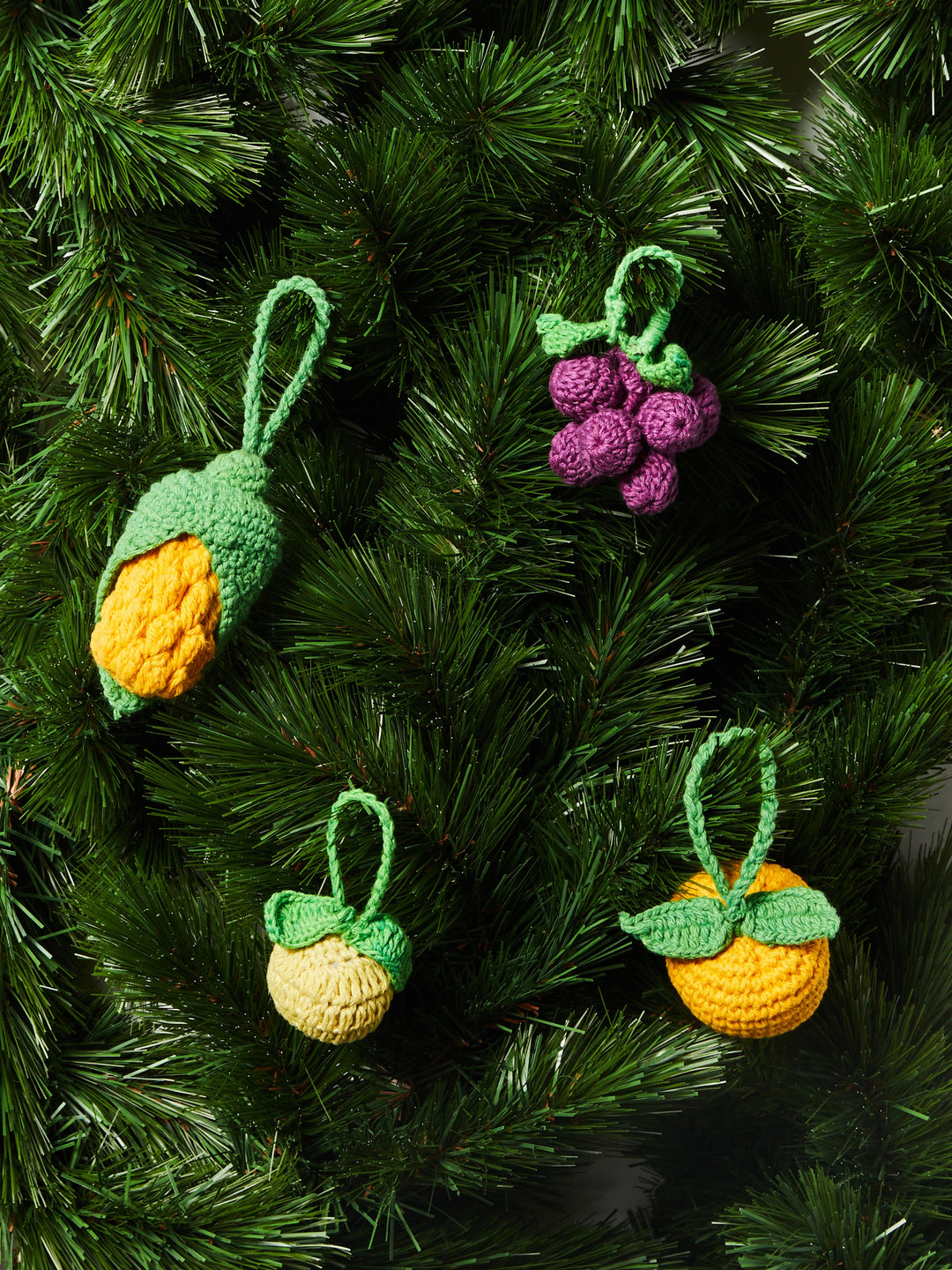 Christmas Decoration Set - Grapes