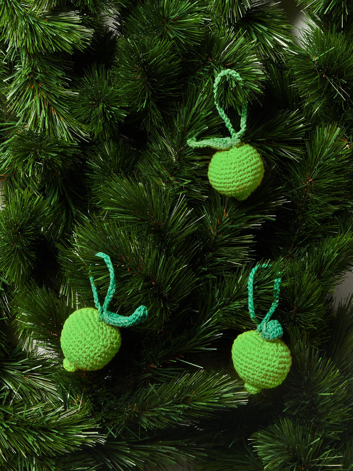 Christmas Decoration Set - Lime