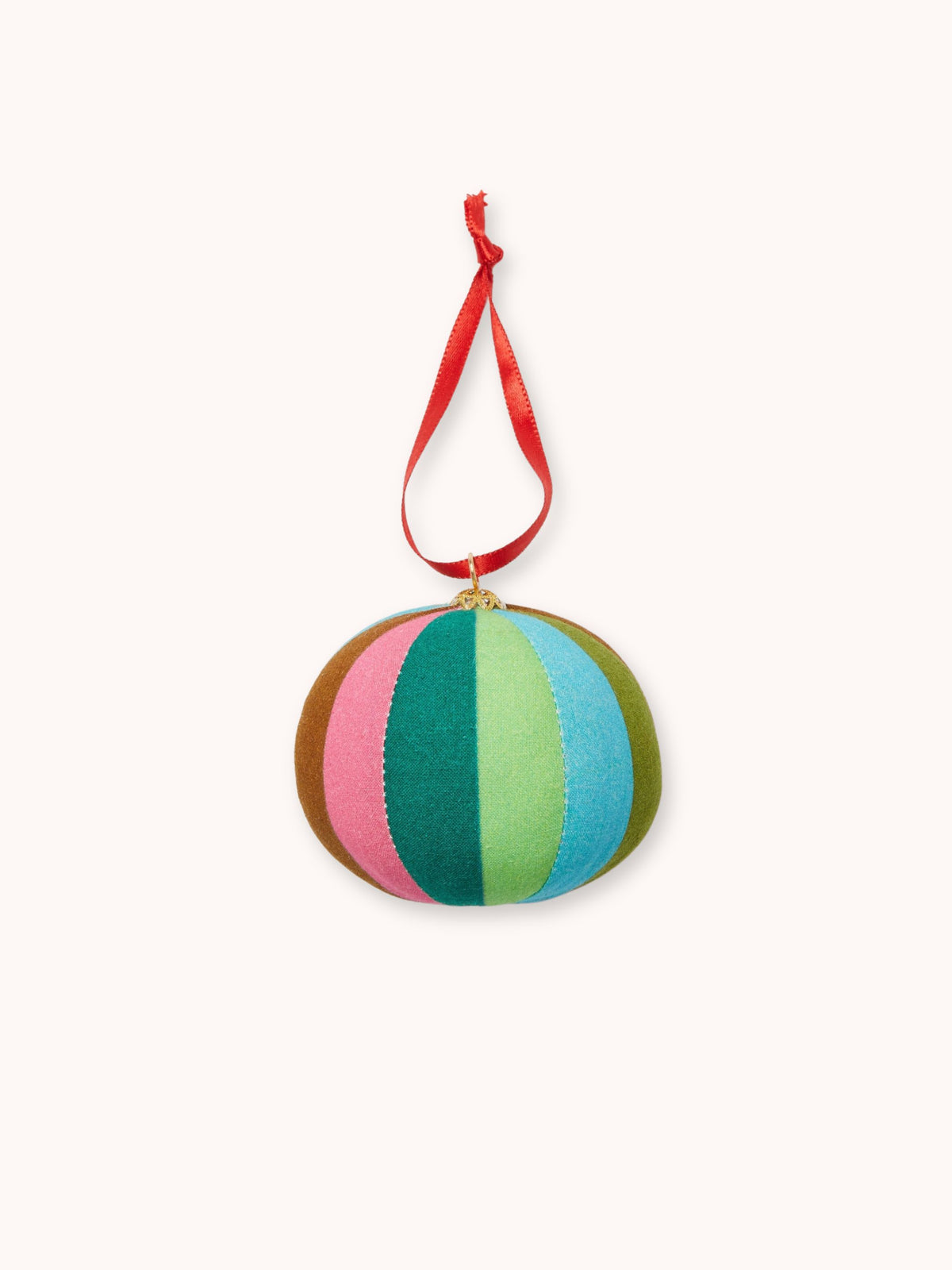 Patchwork Stripe Christmas Decoration