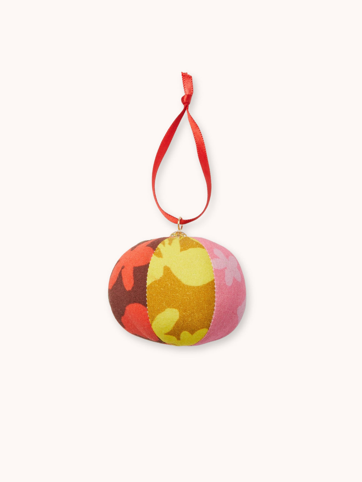 Patchwork Floral Christmas Decoration