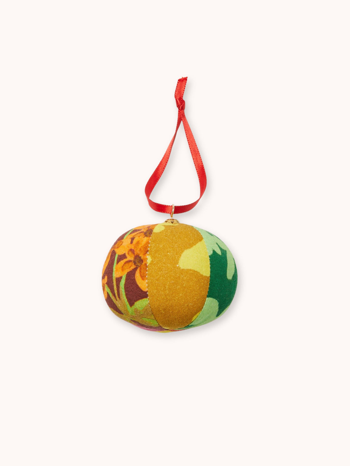 Patchwork Floral Christmas Decoration