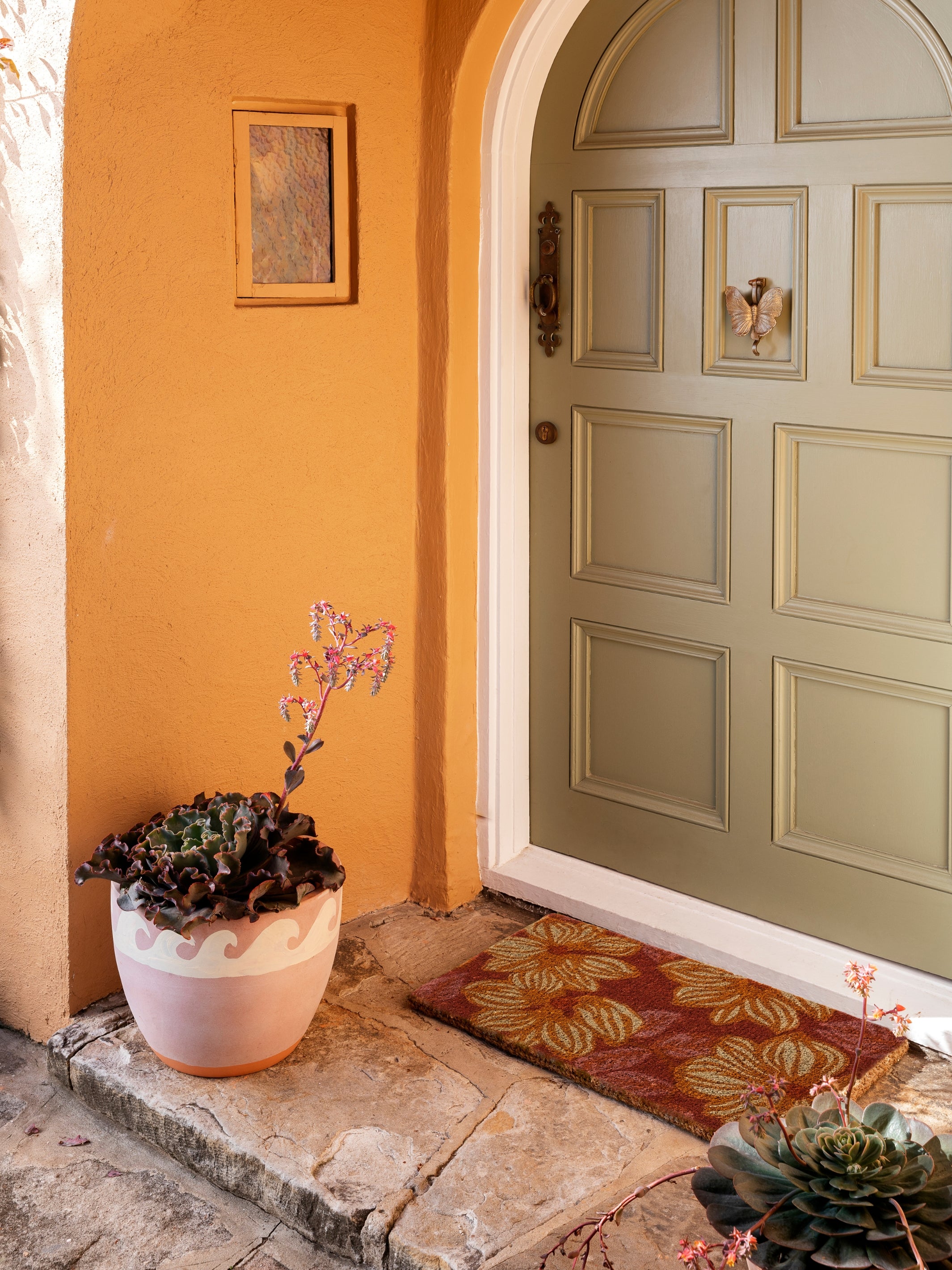 Azalea Tan Door Mat