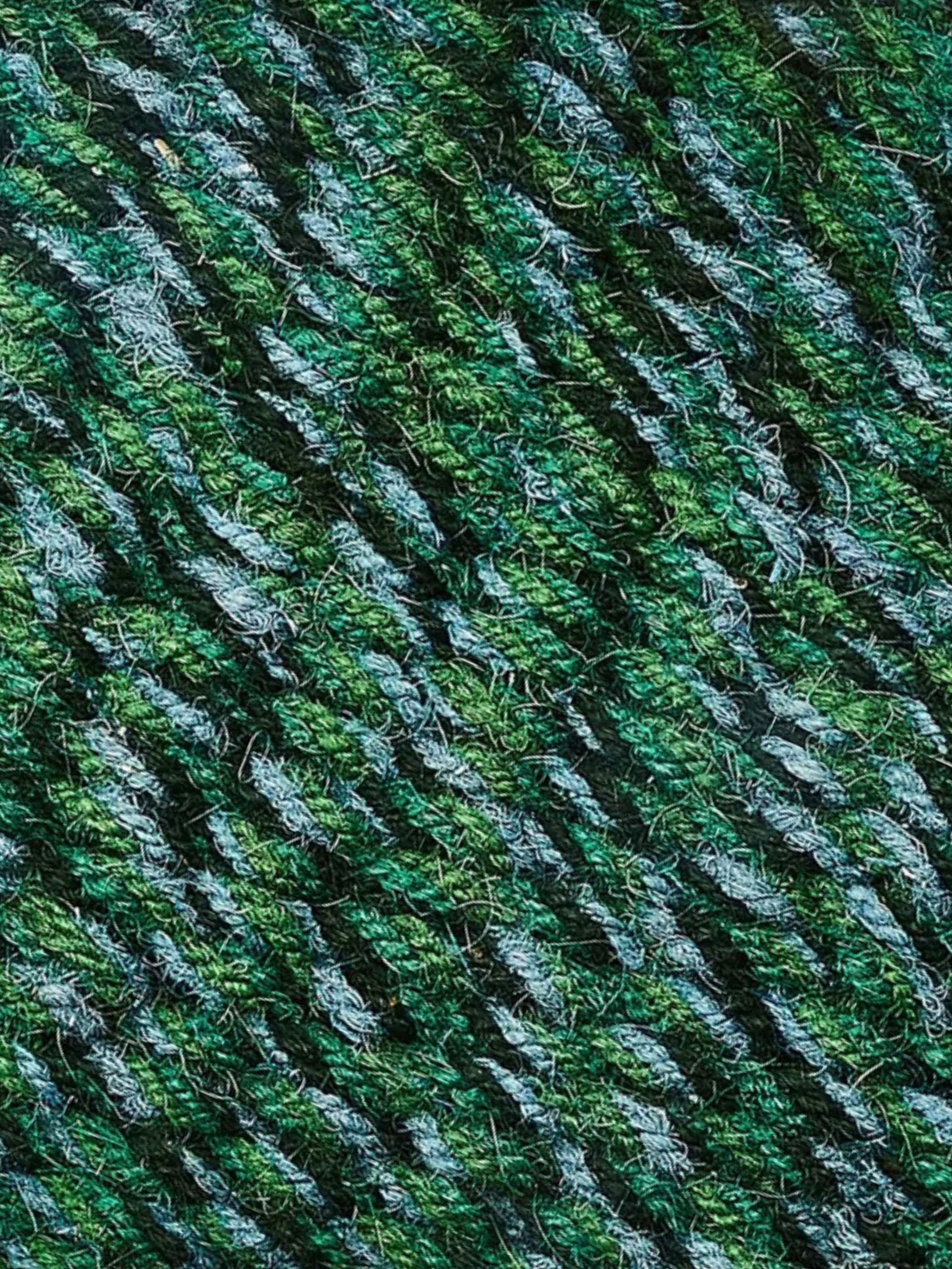 Woven Emerald Door Mat - Almost Perfect