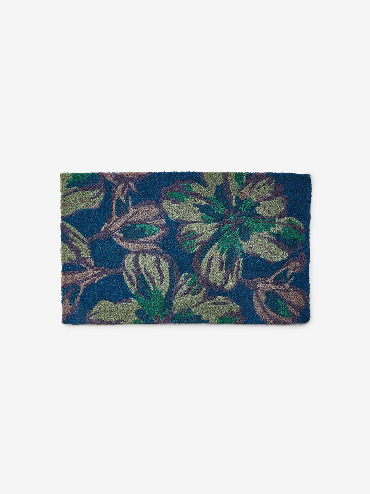 Tulip Blue Door Mat