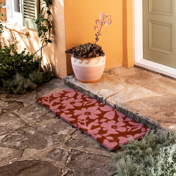 Door Mat Mallow Red - Bonnie and Neil