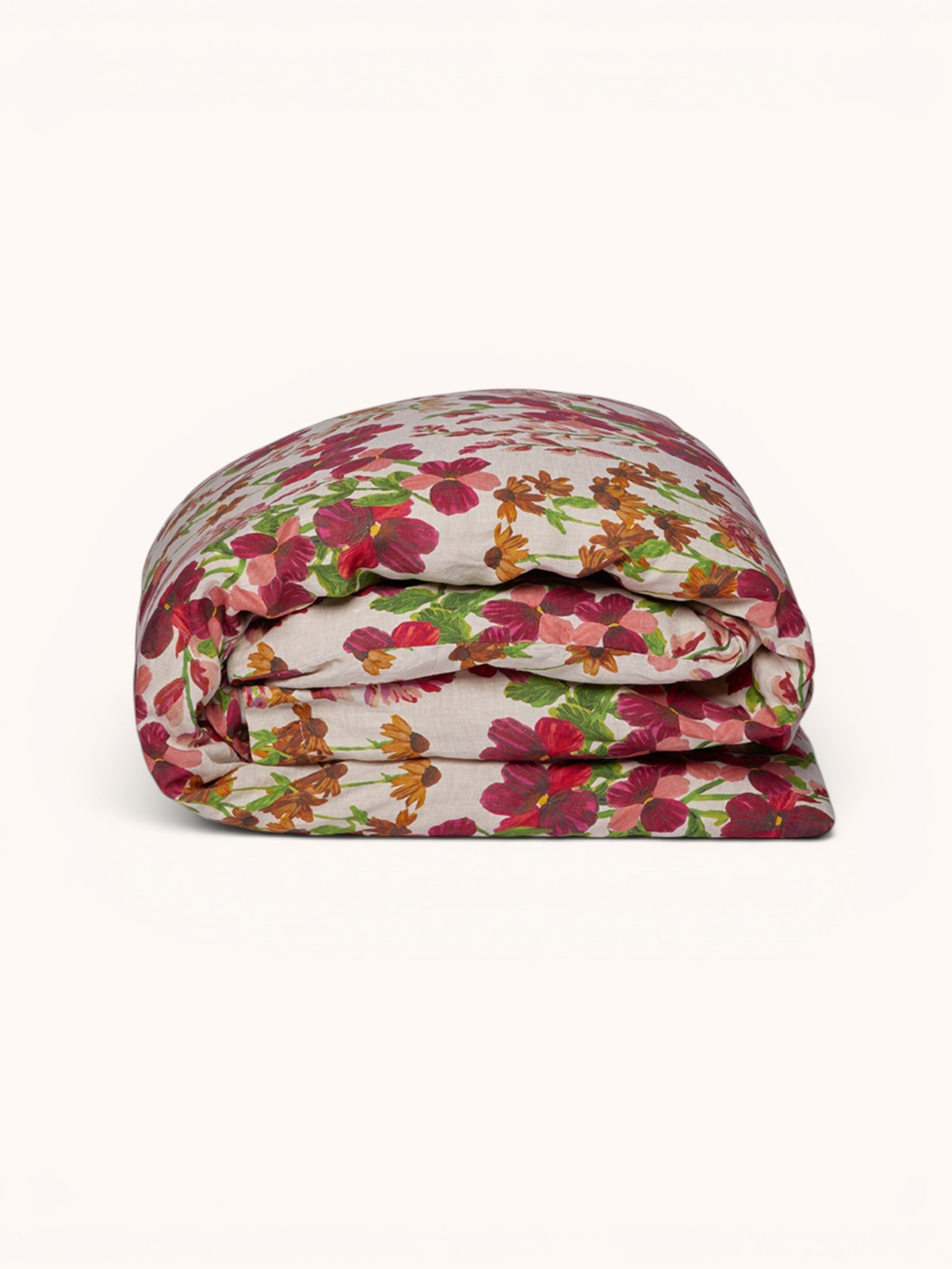 Lupin Multi Linen Quilt Cover