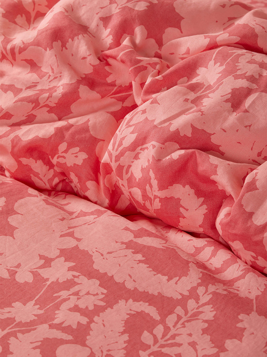 Petal Pink Linen Quilt Cover