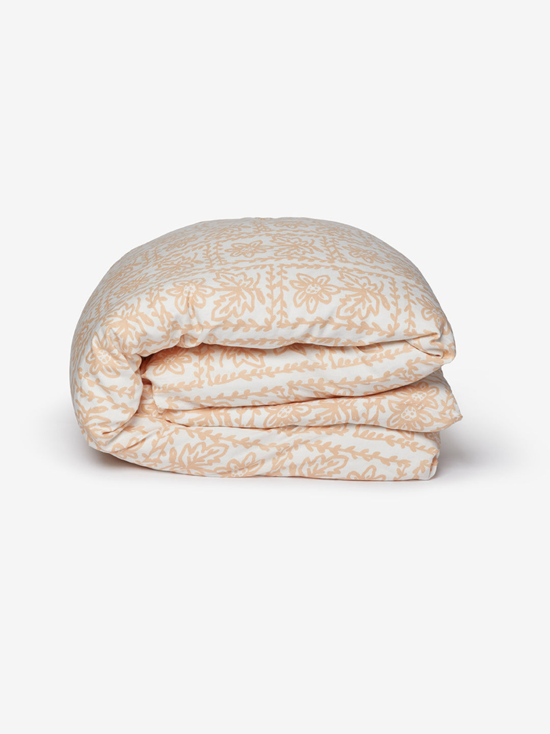 Daisy Buff Linen Quilt Cover