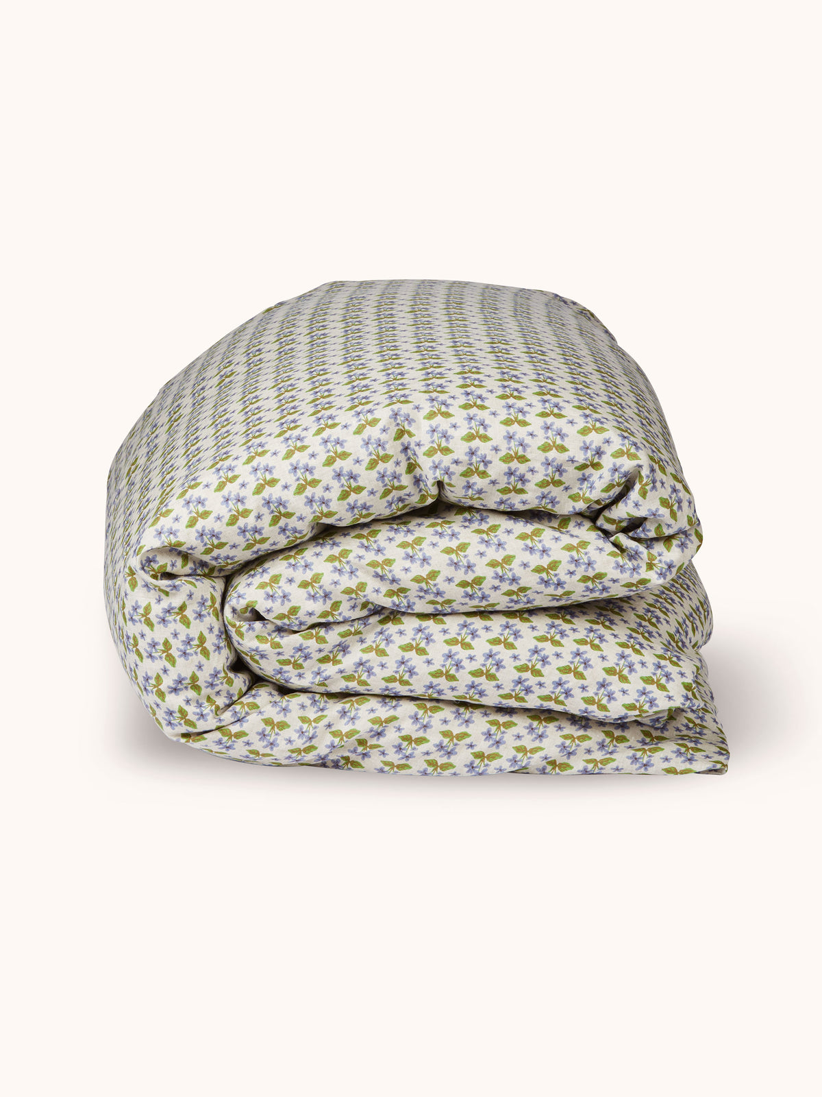 Petit Madeline Blue Linen Quilt Cover