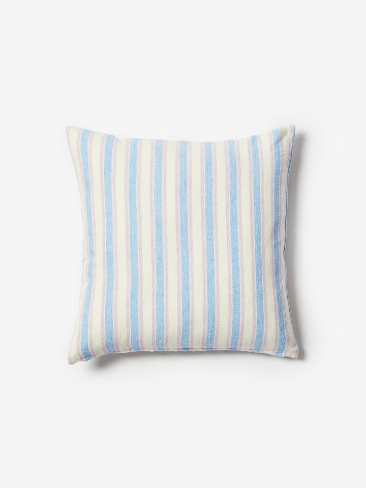 Linear Blue Cushion