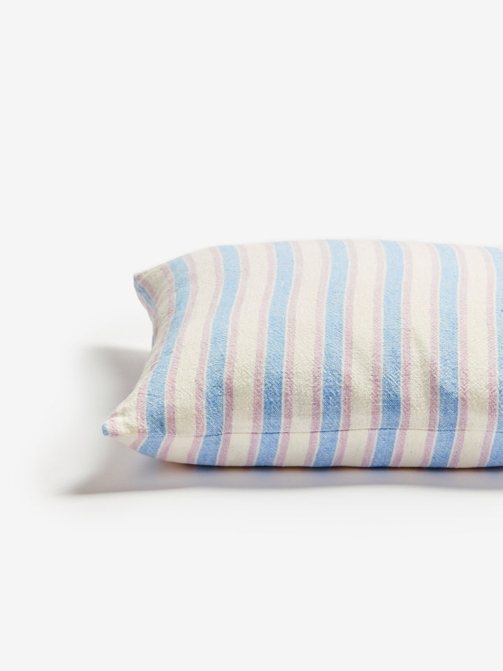 Linear Blue Cushion