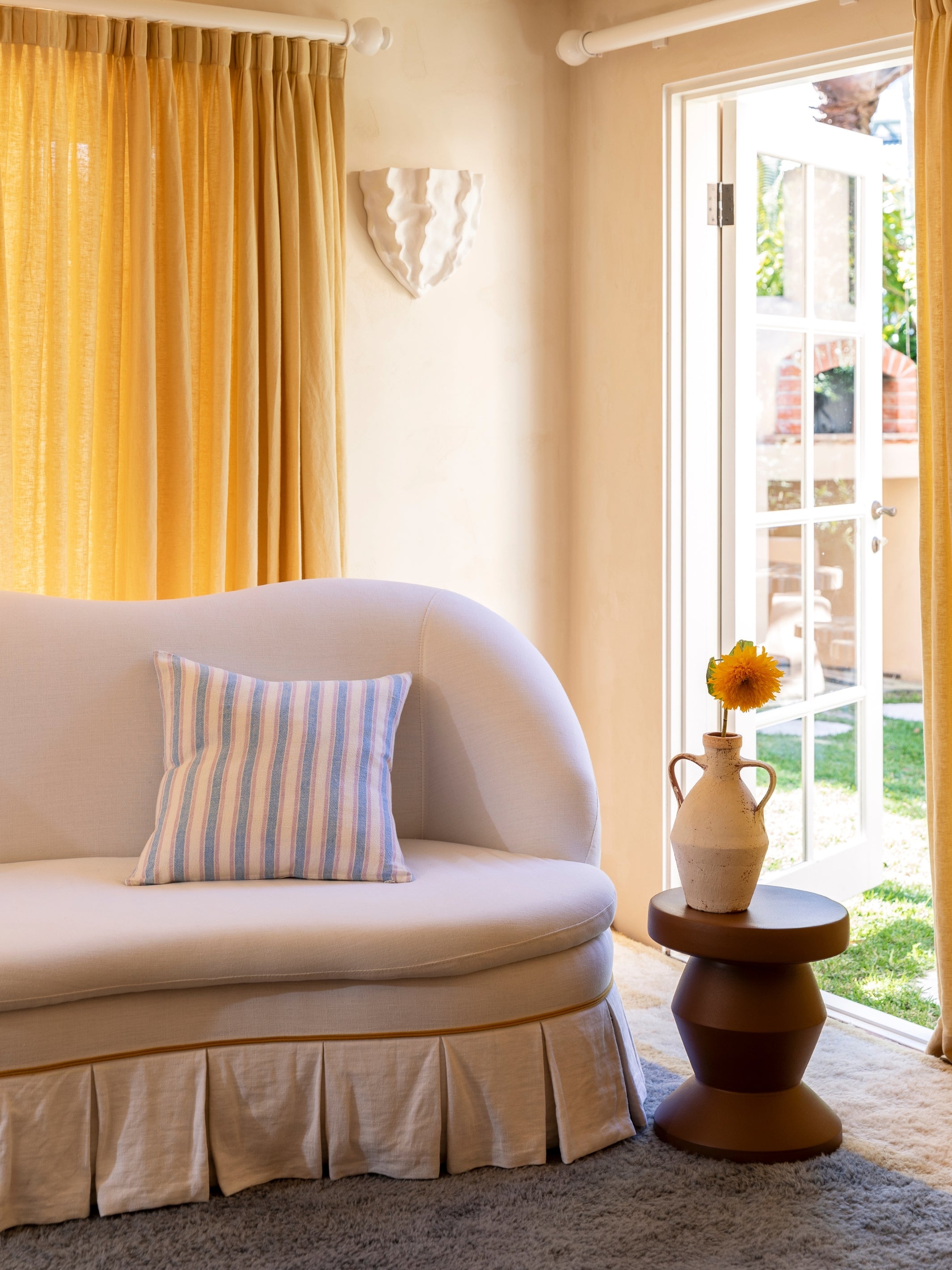 Linear Blue Cushion - Almost Perfect