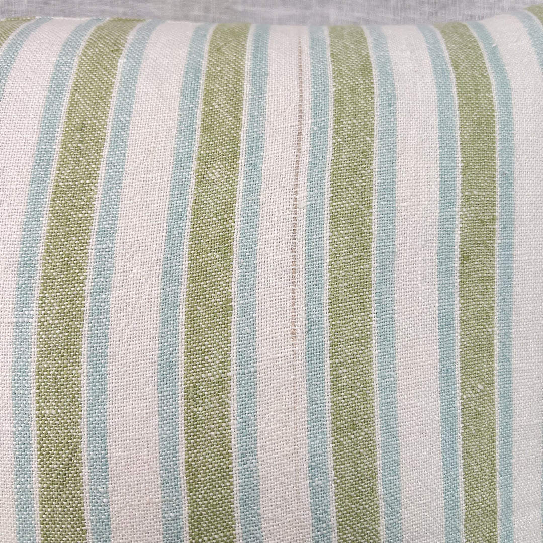 Linear Green Cushion - Almost Perfect