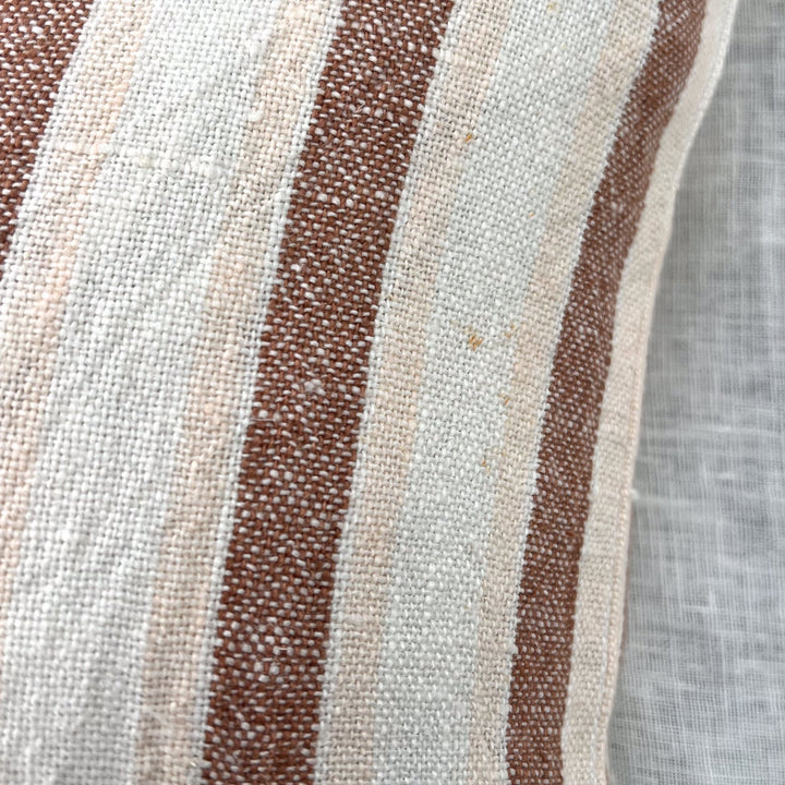 Linear Tan Cushion - Almost Perfect