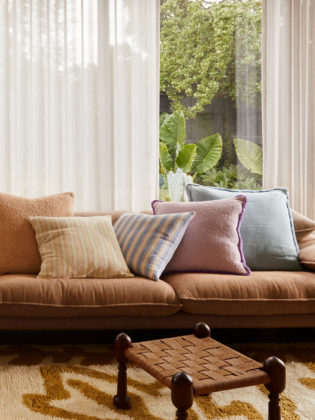 Grain Lilac Cushion