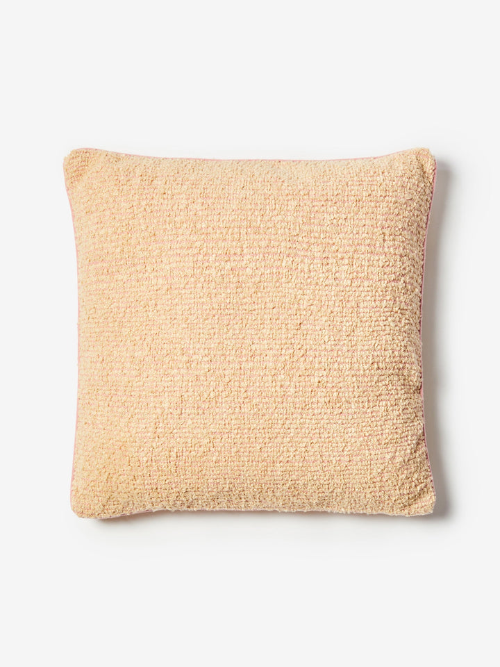 Cloud Pink Boucle Cushion