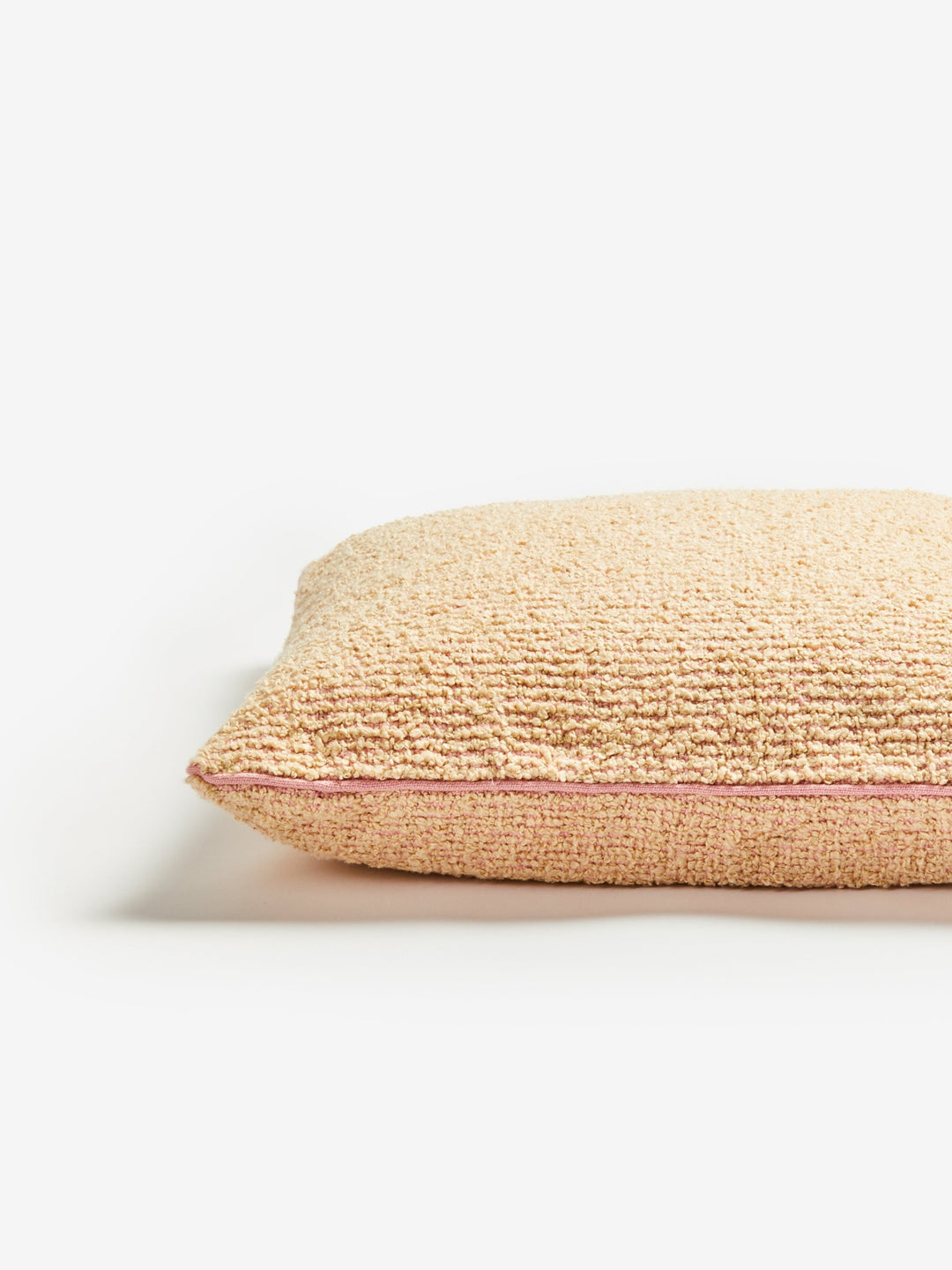 Cloud Pink Boucle Cushion