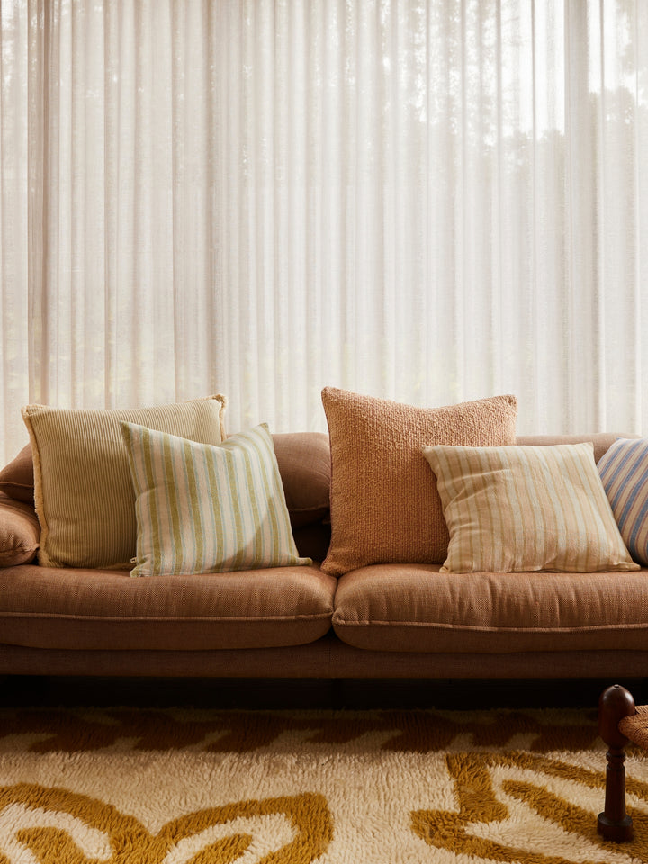 Cloud Pink Boucle Cushion